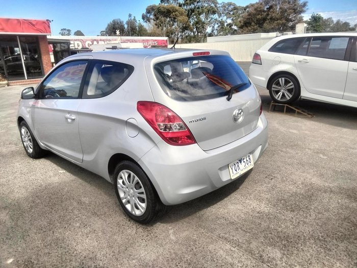 2011 Hyundai i20 Active PB MY12 Sleek Silver