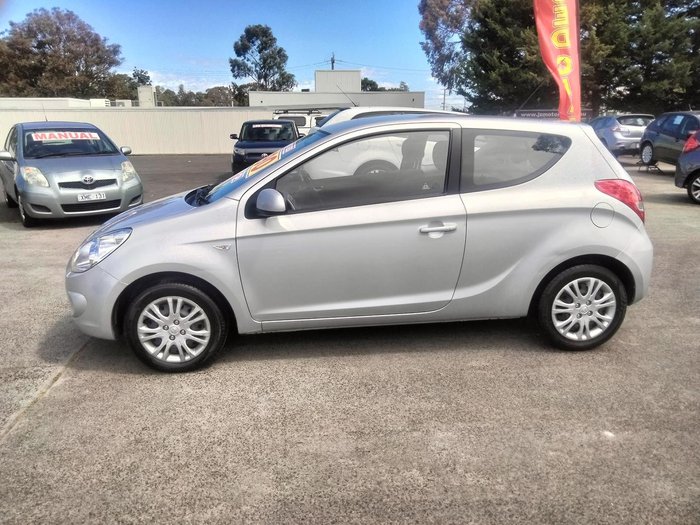 2011 Hyundai i20 Active PB MY12 Sleek Silver