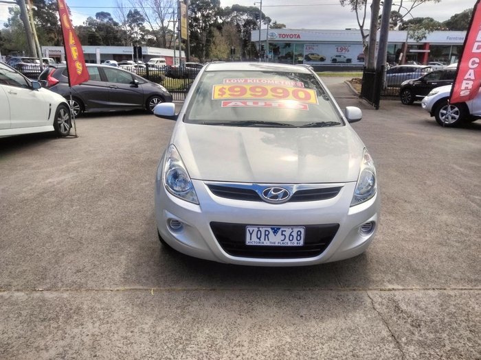 2011 Hyundai i20 Active PB MY12 Sleek Silver