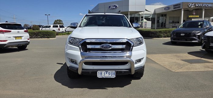 2017 Ford Ranger XLT PX MkII 4X4 Dual Range Frozen White