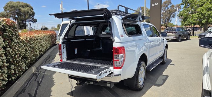 2017 Ford Ranger XLT PX MkII 4X4 Dual Range Frozen White