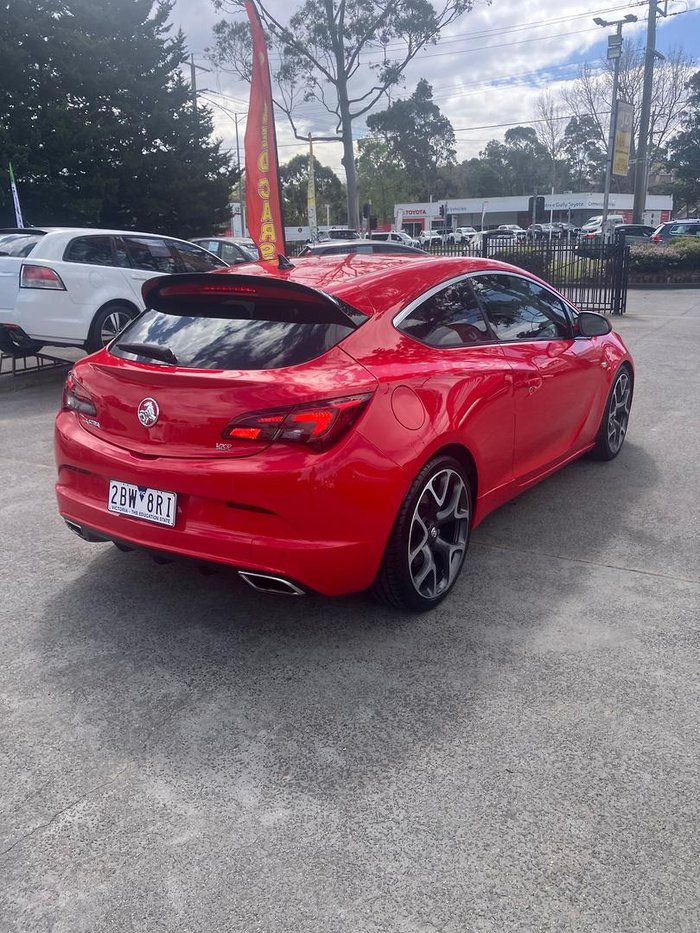 2016 Holden Astra VXR PJ MY17 Absolute Red