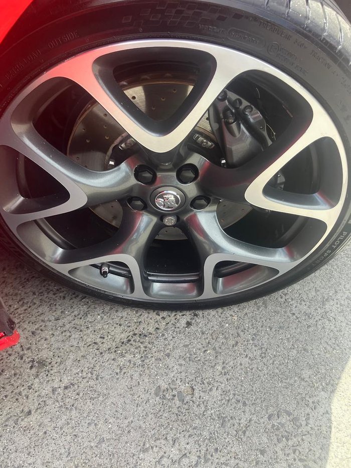 2016 Holden Astra VXR PJ MY17 Absolute Red