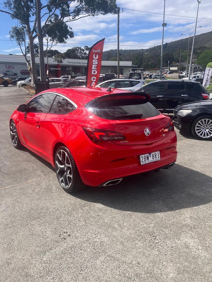 2016 Holden Astra VXR PJ MY17 Absolute Red