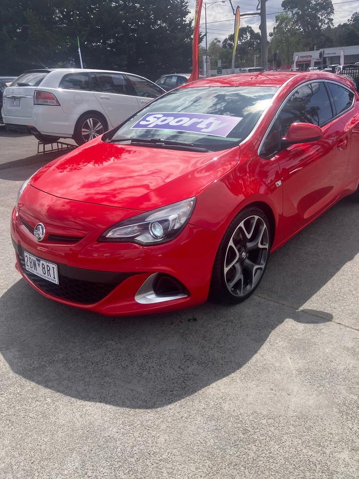 2016 Holden Astra VXR PJ MY17 Absolute Red