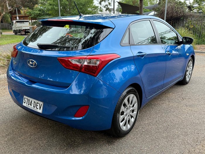 2016 Hyundai i30 Active GD4 Series II MY17 Marina Blue