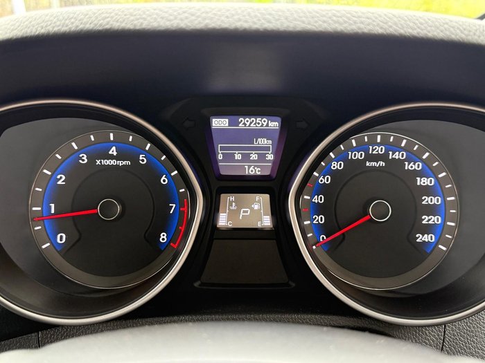 2016 Hyundai i30 Active GD4 Series II MY17 Marina Blue