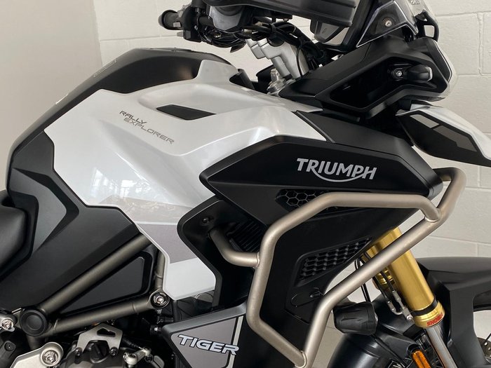 2022 Triumph Tiger 1200 Rally Explorer Tiger White