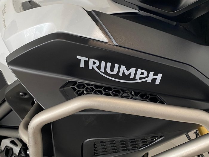 2022 Triumph Tiger 1200 Rally Explorer Tiger White