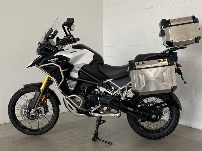 2022 Triumph Tiger 1200 Rally Explorer Tiger White