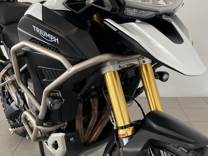 2022 Triumph Tiger 1200 Rally Explorer Tiger White