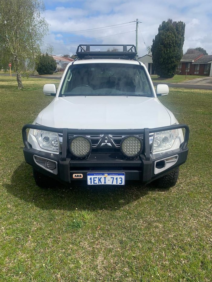 2013 Mitsubishi Pajero VR-X NW MY13 4X4 White