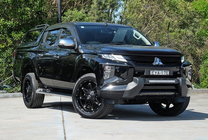 2020 Mitsubishi Triton GLS MR MY21 4X4 Dual Range Black Mica