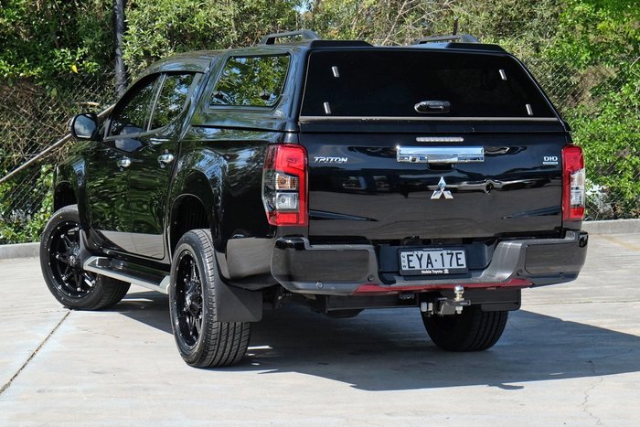 2020 Mitsubishi Triton GLS MR MY21 4X4 Dual Range Black Mica