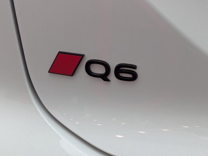 2024 Audi Q6 e-tron GF MY25 Four Wheel Drive Glacier White