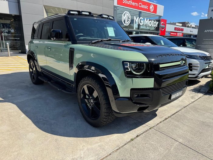 2022 Land Rover Defender 110 P400 75th Edition L663 MY23.5 AWD Grasmere Green