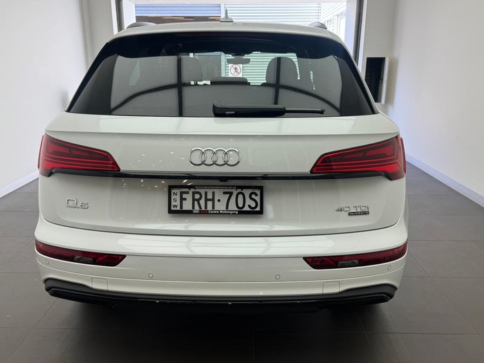 2024 Audi Q5 40 TDI Sport FY MY25 4X4 On Demand Glacier White
