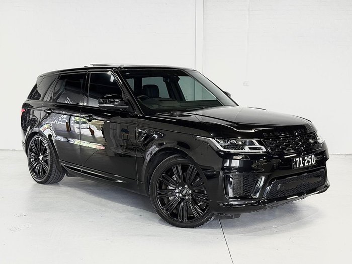 2021 Land Rover Range Rover Sport DI6 221kW HSE Dynamic L494 MY21.5 4X4 Dual Range Santorini Black