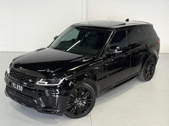 2021 Land Rover Range Rover Sport DI6 221kW HSE Dynamic L494 MY21.5 4X4 Dual Range Santorini Black