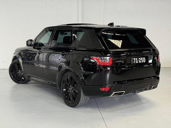 2021 Land Rover Range Rover Sport DI6 221kW HSE Dynamic L494 MY21.5 4X4 Dual Range Santorini Black