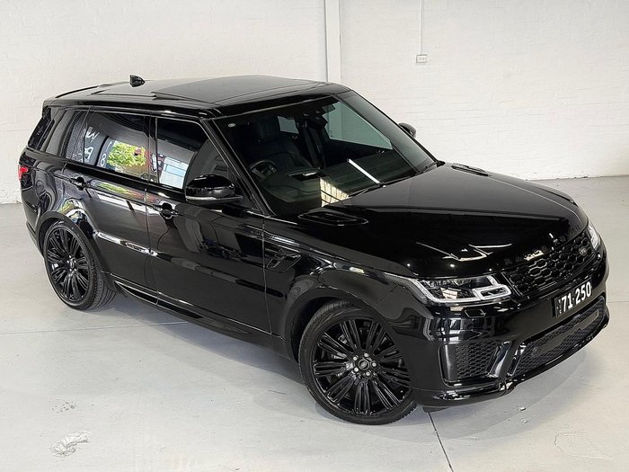 2021 Land Rover Range Rover Sport DI6 221kW HSE Dynamic L494 MY21.5 4X4 Dual Range Santorini Black