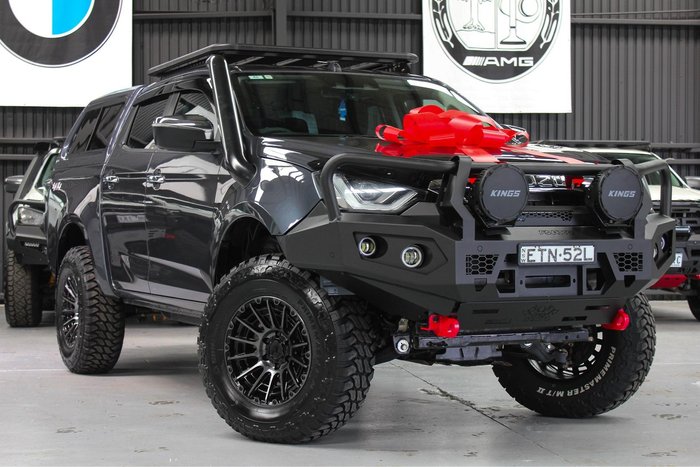 2022 Isuzu D-MAX LS-M MY22 4X4 Dual Range Obsidian Grey