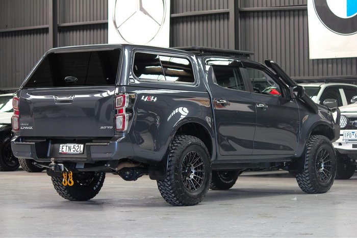 2022 Isuzu D-MAX LS-M MY22 4X4 Dual Range Obsidian Grey