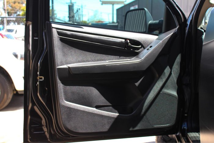 2019 Isuzu D-MAX SX MY19 4X4 Dual Range Cosmic Black