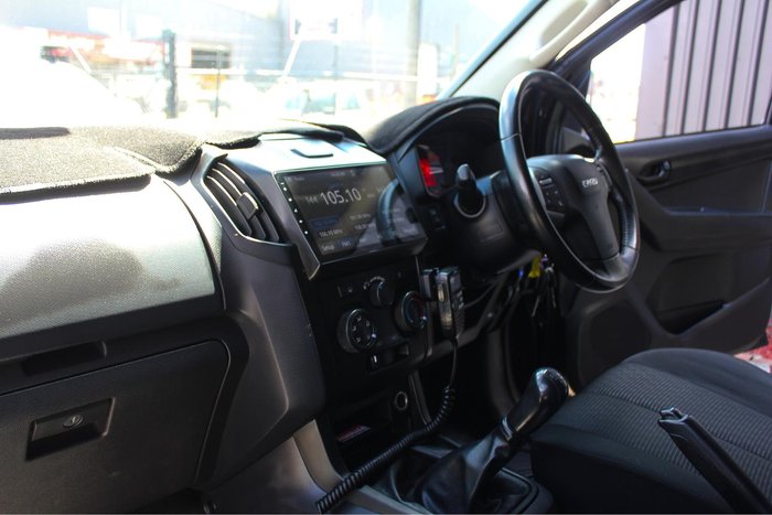 2019 Isuzu D-MAX SX MY19 4X4 Dual Range Cosmic Black