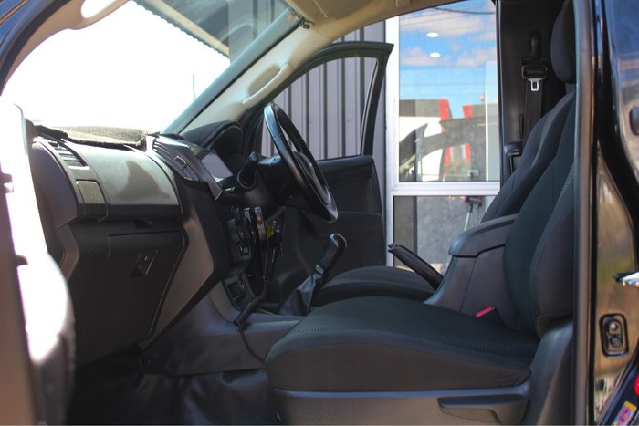 2019 Isuzu D-MAX SX MY19 4X4 Dual Range Cosmic Black
