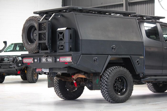 2019 Isuzu D-MAX SX MY19 4X4 Dual Range Cosmic Black