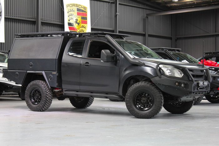 2019 Isuzu D-MAX SX MY19 4X4 Dual Range Cosmic Black
