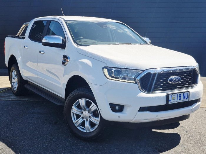 2021 Ford Ranger XLT PX MkIII MY21.25 4X4 Dual Range White