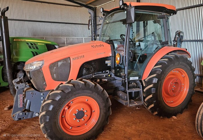 2023 Kubota M5111 Orange