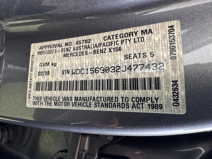 2017 Mercedes-Benz GLA-Class GLA220 d