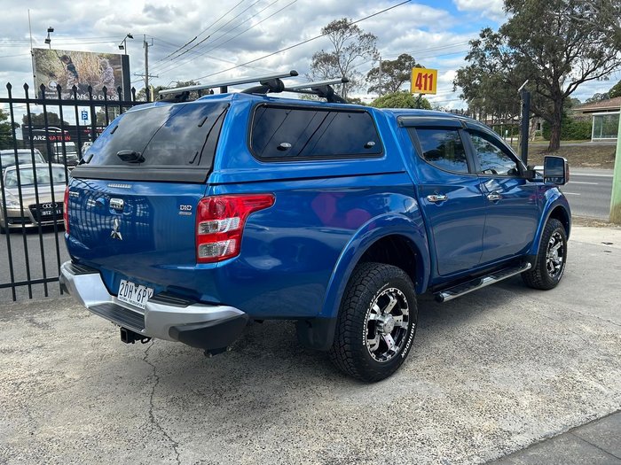 2016 Mitsubishi Triton GLS MQ MY16 4X4 Dual Range Impulse Blue