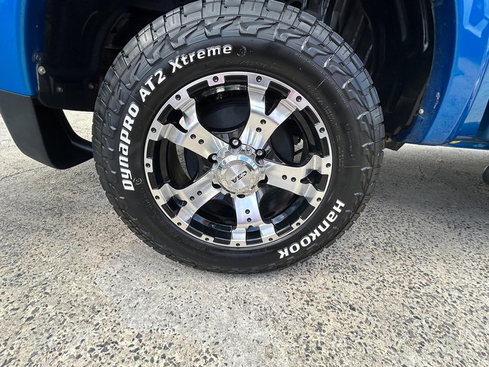 2016 Mitsubishi Triton GLS MQ MY16 4X4 Dual Range Impulse Blue