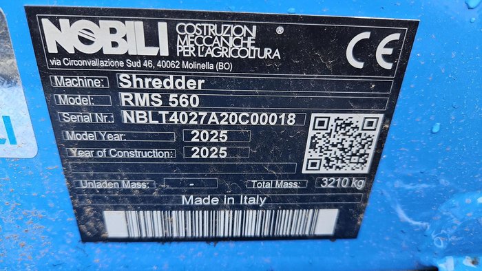 2025 Nobili Rms 560/01 Blue
