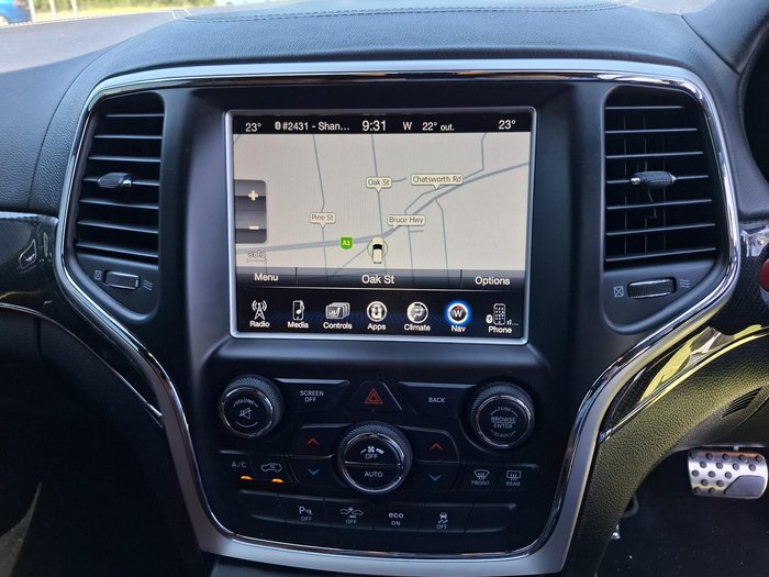 2014 Jeep Grand Cherokee SRT WK MY15 4X4 On Demand Bright White