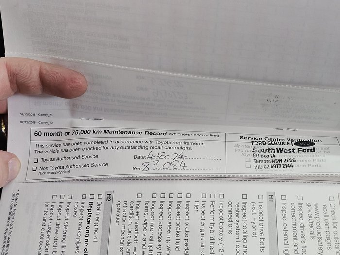 2019 Toyota Camry Ascent