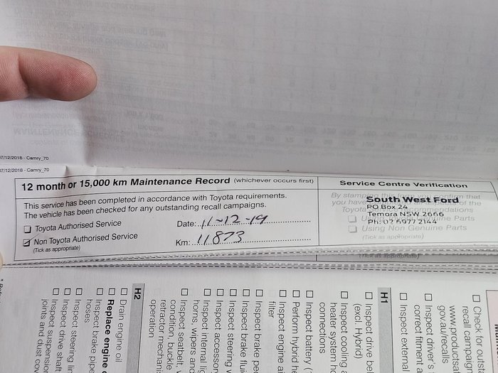 2019 Toyota Camry Ascent