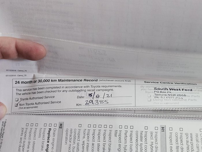 2019 Toyota Camry Ascent