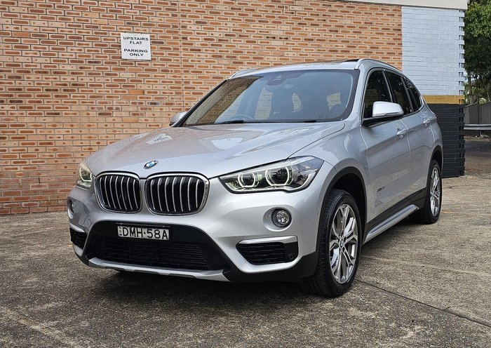 2017 BMW X1 sDrive18d F48 Glacier Silver