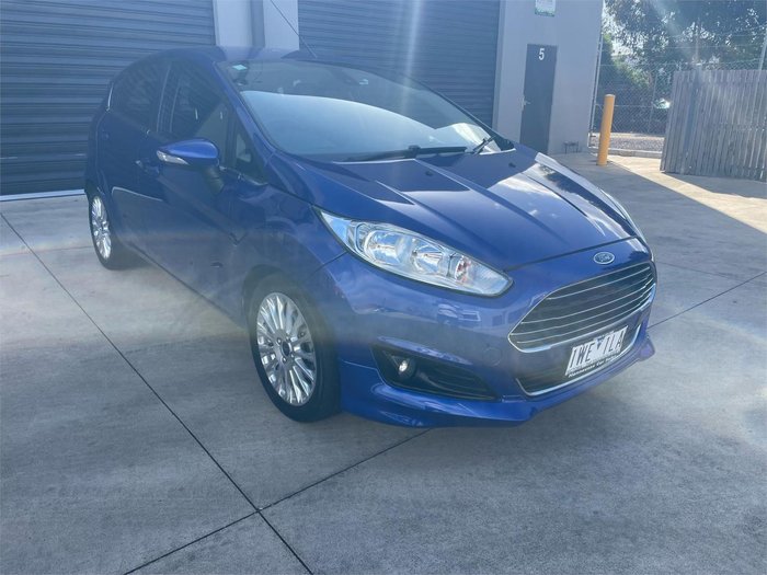 2014 Ford Fiesta Sport WZ MY15 Winning Blue