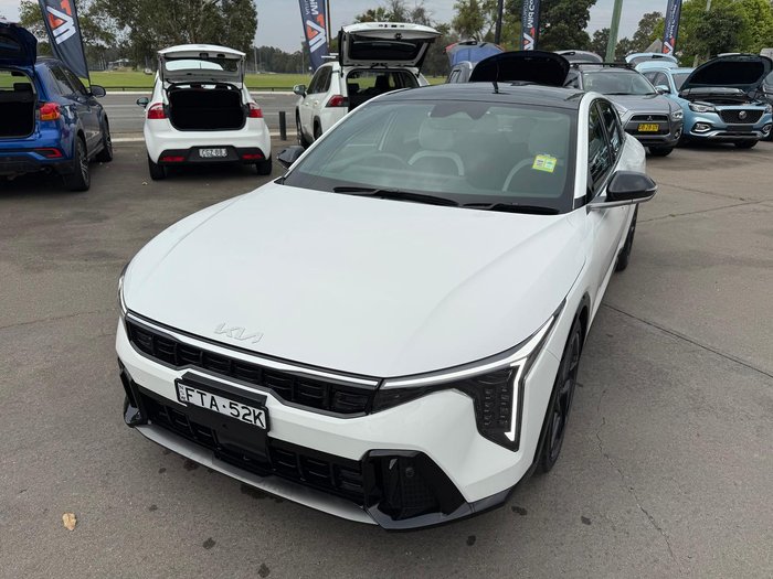 2024 Kia K4 GT-Line CL4m MY25 Clear White