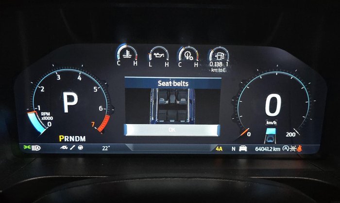 2022 Ford Ranger Raptor MY22 4X4 Dual Range Conquer Grey