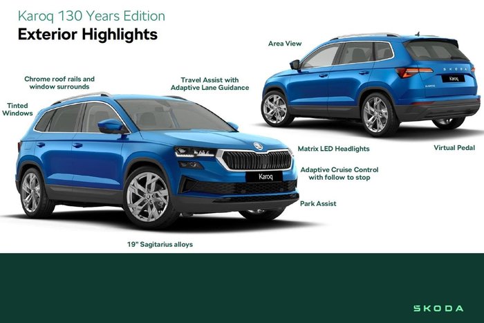 2025 SKODA Karoq 110TSI 130 Years Edition