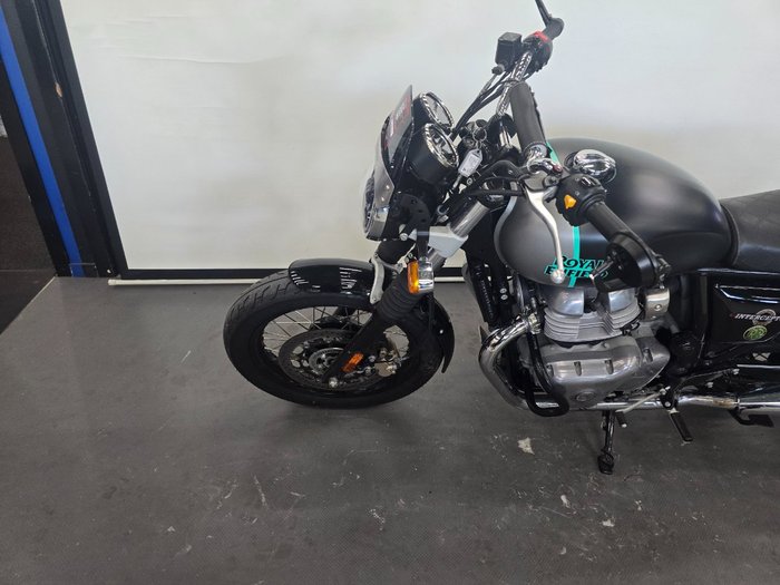 2022 ROYAL ENFIELD (SEE ALSO ENFIEL INTERCEPTOR 650 E5 CLASSIC Black