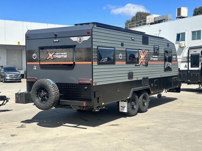 2025 JB Caravans Dirt Road Xtreme 22'6 Rear Club