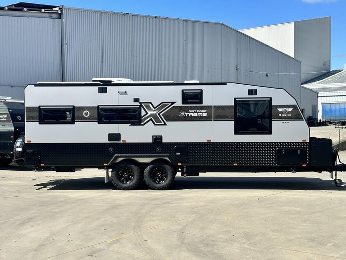 2025 JB Caravans Dirt Road Xtreme 23'6 Rear Club